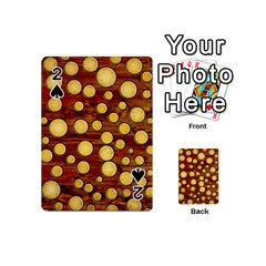 Wood And Gold Playing Cards 54 (mini) 