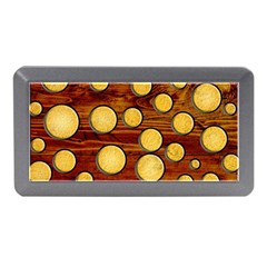 Wood And Gold Memory Card Reader (mini)