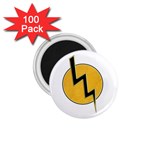 Lightning bolt 1.75  Magnets (100 pack)  Front