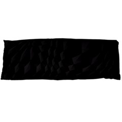 Black Pattern Dark Texture Background Body Pillow Case Dakimakura (two Sides) by Nexatart