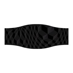 Black Pattern Dark Texture Background Stretchable Headband