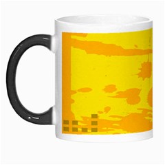 Texture Yellow Abstract Background Morph Mugs by Nexatart