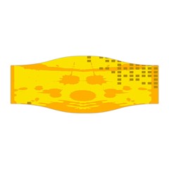 Texture Yellow Abstract Background Stretchable Headband