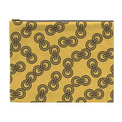 Abstract Shapes Links Design Cosmetic Bag (xl) by Nexatart