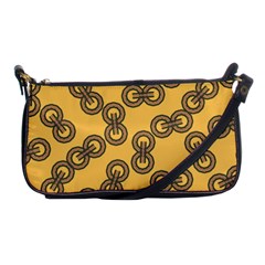 Abstract Shapes Links Design Shoulder Clutch Bags by Nexatart