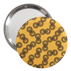 Abstract Shapes Links Design 3  Handbag Mirrors by Nexatart