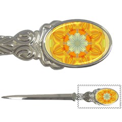 Sunshine Sunny Sun Abstract Yellow Letter Openers by Nexatart