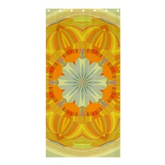 Sunshine Sunny Sun Abstract Yellow Shower Curtain 36  X 72  (stall)  by Nexatart