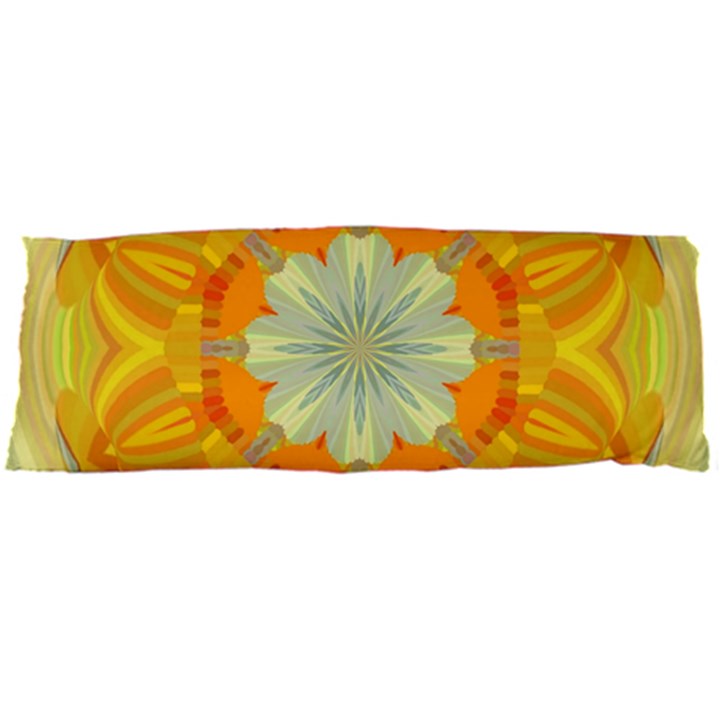 Sunshine Sunny Sun Abstract Yellow Body Pillow Case Dakimakura (Two Sides)