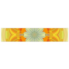 Sunshine Sunny Sun Abstract Yellow Flano Scarf (small) by Nexatart