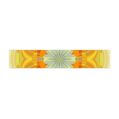 Sunshine Sunny Sun Abstract Yellow Flano Scarf (mini) by Nexatart