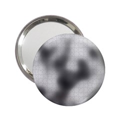 Puzzle Grey Puzzle Piece Drawing 2.25  Handbag Mirrors