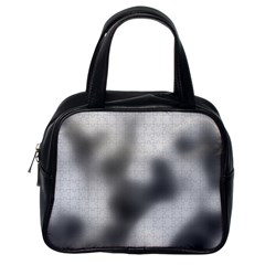 Puzzle Grey Puzzle Piece Drawing Classic Handbags (one Side) by Nexatart