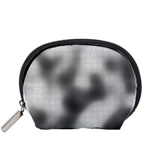 Puzzle Grey Puzzle Piece Drawing Accessory Pouches (Small) 