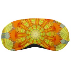 Sunshine Sunny Sun Abstract Yellow Sleeping Masks by Nexatart