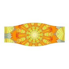 Sunshine Sunny Sun Abstract Yellow Stretchable Headband by Nexatart