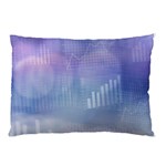 Business Background Blue Corporate Pillow Case (Two Sides) Front