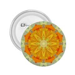 Sunshine Sunny Sun Abstract Yellow 2 25  Buttons by Nexatart