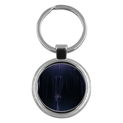 Abstract Dark Stylish Background Key Chains (Round) 