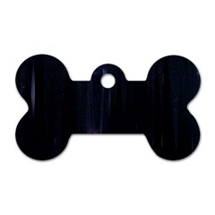 Abstract Dark Stylish Background Dog Tag Bone (One Side)