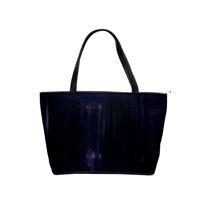 Abstract Dark Stylish Background Shoulder Handbags