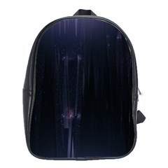 Abstract Dark Stylish Background School Bags(Large) 