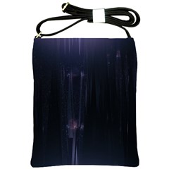 Abstract Dark Stylish Background Shoulder Sling Bags