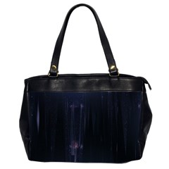 Abstract Dark Stylish Background Office Handbags (2 Sides) 