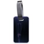 Abstract Dark Stylish Background Luggage Tags (Two Sides) Front