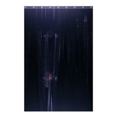 Abstract Dark Stylish Background Shower Curtain 48  x 72  (Small) 