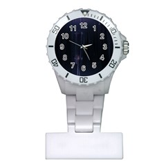 Abstract Dark Stylish Background Plastic Nurses Watch