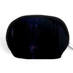 Abstract Dark Stylish Background Accessory Pouches (Medium) 