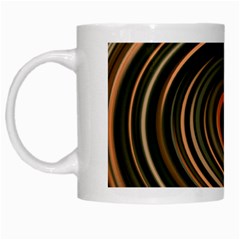 Strudel Spiral Eddy Background White Mugs by Nexatart