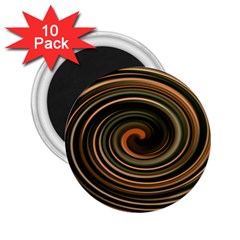 Strudel Spiral Eddy Background 2 25  Magnets (10 Pack)  by Nexatart