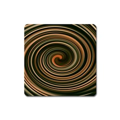 Strudel Spiral Eddy Background Square Magnet by Nexatart