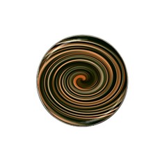 Strudel Spiral Eddy Background Hat Clip Ball Marker (4 Pack) by Nexatart