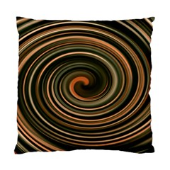 Strudel Spiral Eddy Background Standard Cushion Case (two Sides) by Nexatart