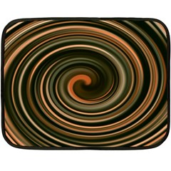 Strudel Spiral Eddy Background Fleece Blanket (mini) by Nexatart