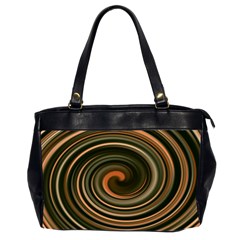 Strudel Spiral Eddy Background Office Handbags (2 Sides)  by Nexatart