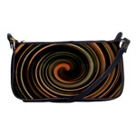 Strudel Spiral Eddy Background Shoulder Clutch Bags Front