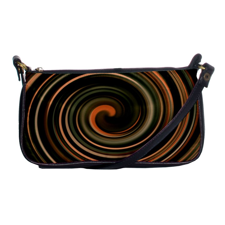 Strudel Spiral Eddy Background Shoulder Clutch Bags