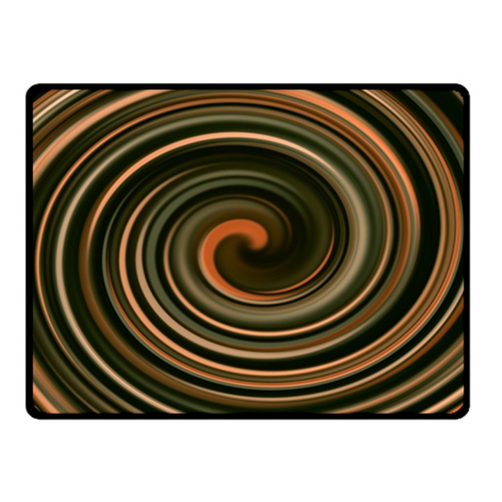 Strudel Spiral Eddy Background Fleece Blanket (Small)