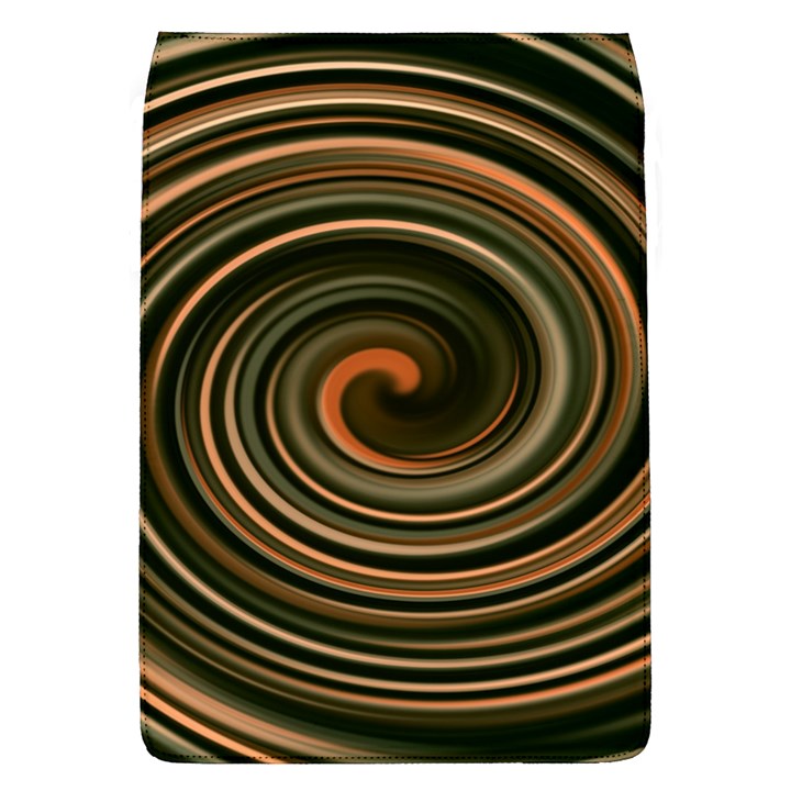 Strudel Spiral Eddy Background Flap Covers (L) 