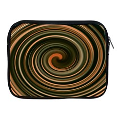 Strudel Spiral Eddy Background Apple Ipad 2/3/4 Zipper Cases by Nexatart