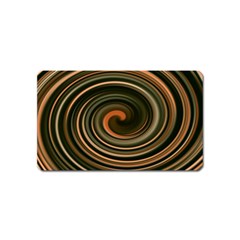 Strudel Spiral Eddy Background Magnet (name Card) by Nexatart