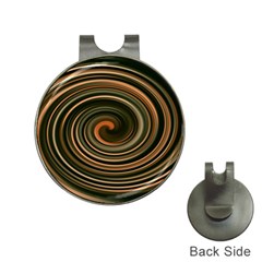 Strudel Spiral Eddy Background Hat Clips With Golf Markers by Nexatart