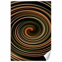 Strudel Spiral Eddy Background Canvas 20  X 30   by Nexatart