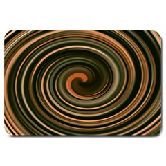 Strudel Spiral Eddy Background Large Doormat  by Nexatart