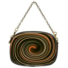 Strudel Spiral Eddy Background Chain Purses (one Side)  by Nexatart