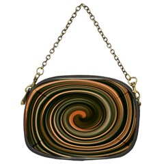 Strudel Spiral Eddy Background Chain Purses (two Sides)  by Nexatart